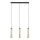 LED Chandelier on a string BARS 3xGU10/4,8W/230V golden
