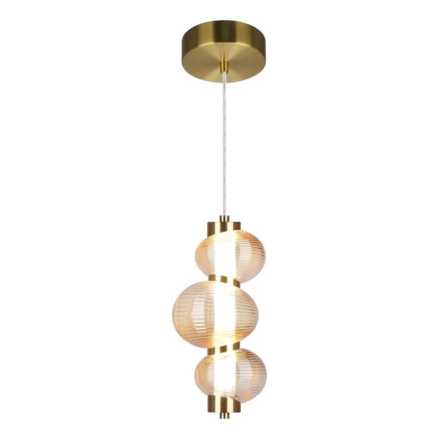 LED Chandelier on a string BOLLA LED/12W/230V d. 16 cm gold
