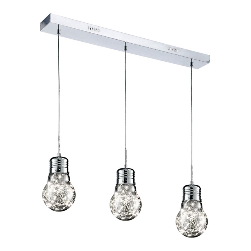 LED chandelier on a string BULB 3xLED/5W/230V