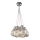 LED Chandelier on a string BULBS LED/30W/230V shiny chrome