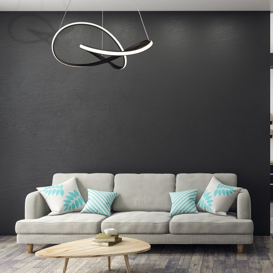 LED Chandelier on a string CAPPIO LED/36W/230V black