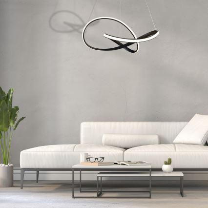 LED Chandelier on a string CAPPIO LED/36W/230V black