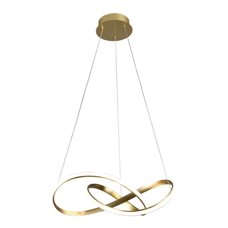 LED Chandelier on a string CAPPIO LED/36W/230V golden