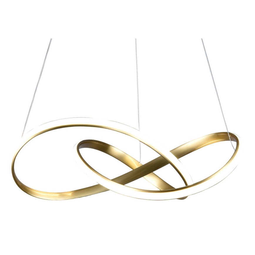 LED Chandelier on a string CAPPIO LED/36W/230V golden