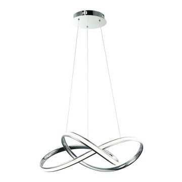 LED Chandelier on a string CAPPIO LED/36W/230V shiny chrome