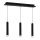 LED Chandelier on a string CARBON 3xLED/15W/230V