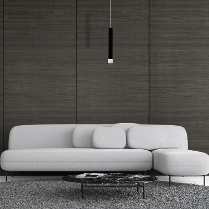 LED Chandelier on a string CARBON LED/5W/230V