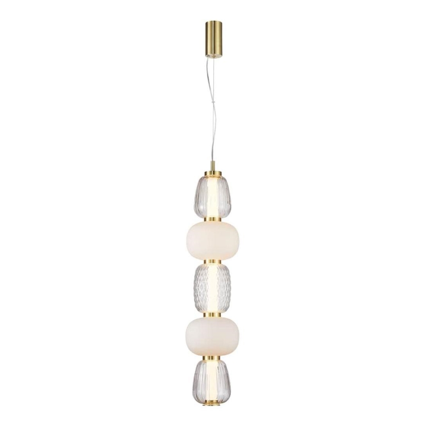 LED Chandelier on a string CARO LED/40W/230V gold