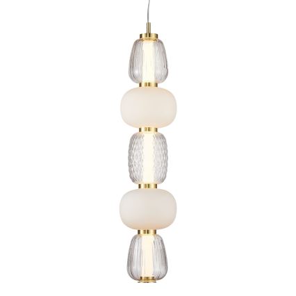 LED Chandelier on a string CARO LED/40W/230V gold