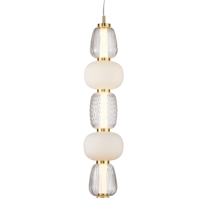 LED Chandelier on a string CARO LED/40W/230V gold