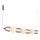 LED Chandelier on a string CARO LED/42W/230V shiny chrome