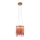 LED Chandelier on a string CASCATA COPPER LED/54W/230V