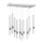 LED Chandelier on a string CASTRO 11xG9/7W/230V