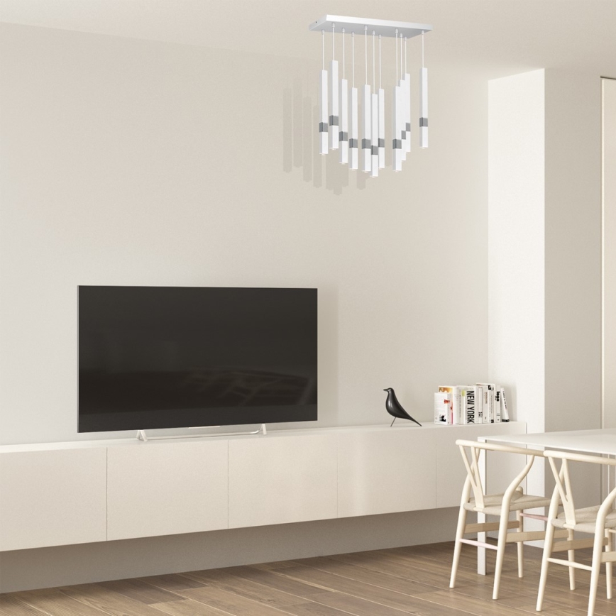 LED Chandelier on a string CASTRO 11xG9/7W/230V