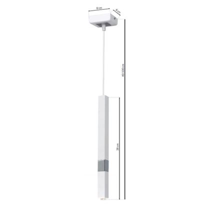 LED Chandelier on a string CASTRO 1xG9/7W/230V