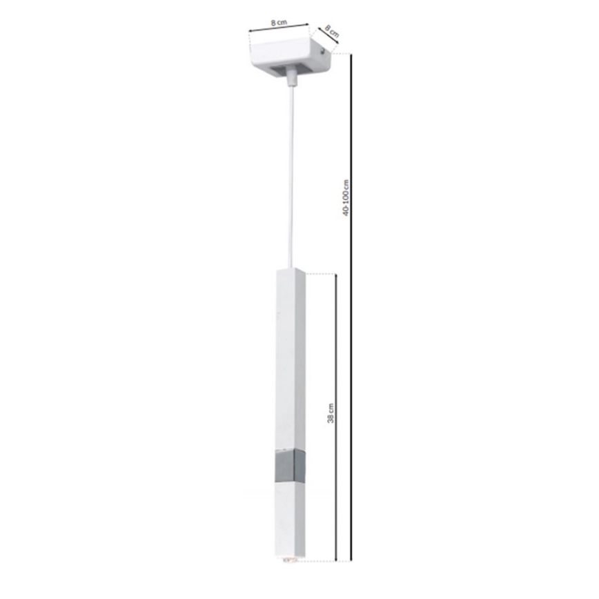 LED Chandelier on a string CASTRO 1xG9/7W/230V
