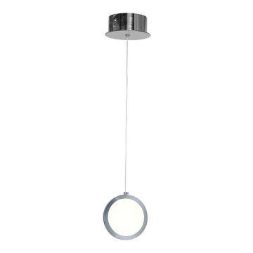 LED Chandelier on a string CIRCOLO LED/7W/230V shiny chrome