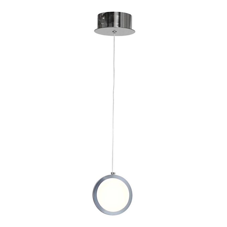 LED Chandelier on a string CIRCOLO LED/7W/230V shiny chrome