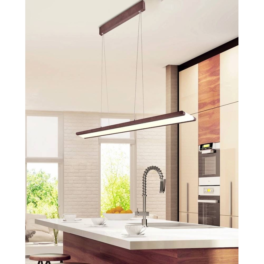 LED Chandelier on a string COCONUT LED/28W/230V