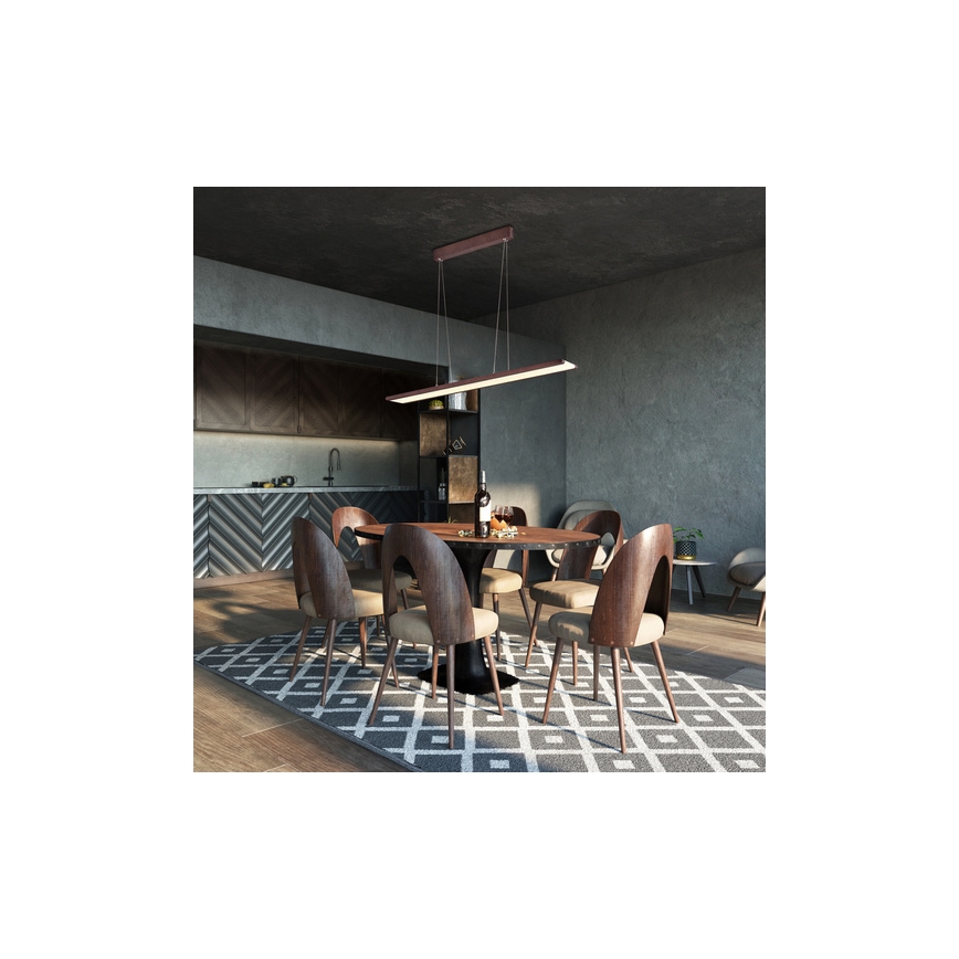 LED Chandelier on a string COCONUT LED/28W/230V