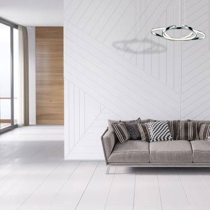 LED Chandelier on a string COPERNICUS 1xLED/46W/230V