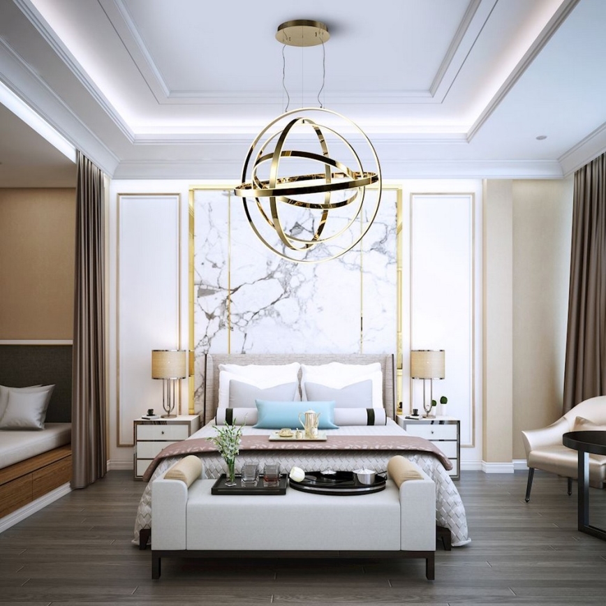 LED Chandelier on a string COPERNICUS LED/180W/230V