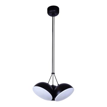 LED Chandelier on a string CROWD 3xLED/20W/230V black