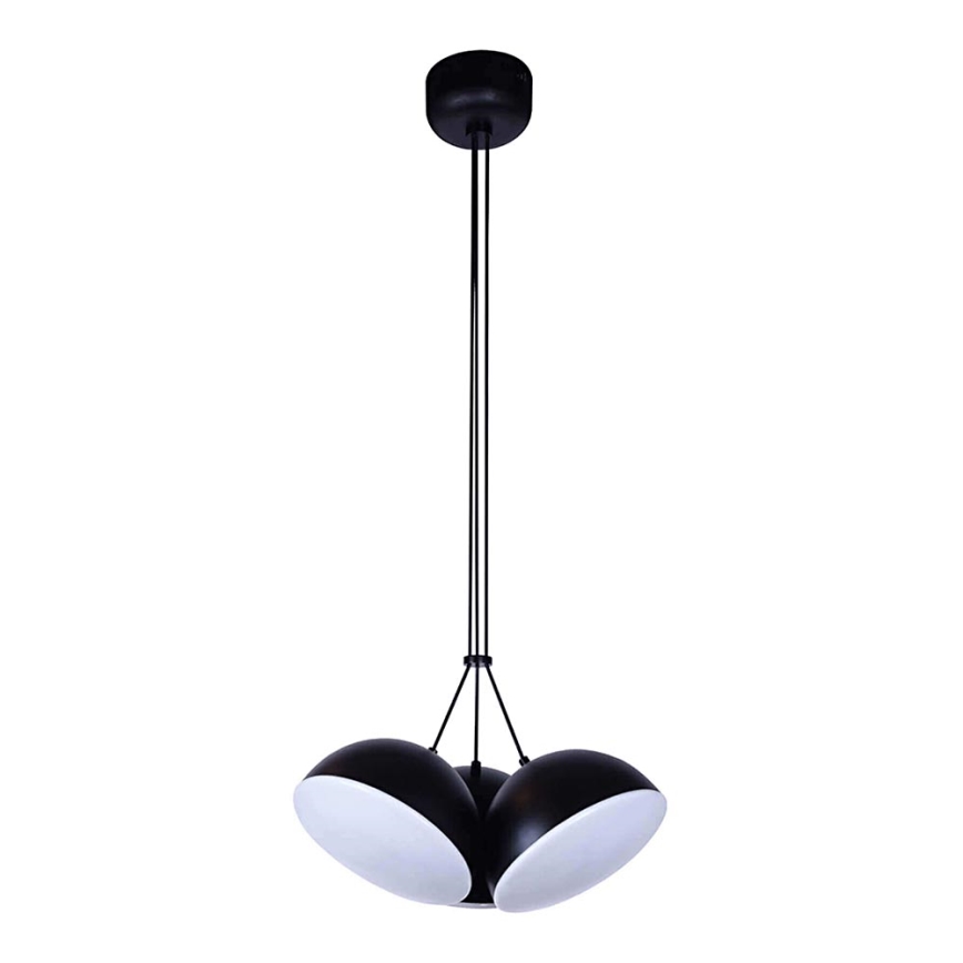 LED Chandelier on a string CROWD 3xLED/20W/230V black