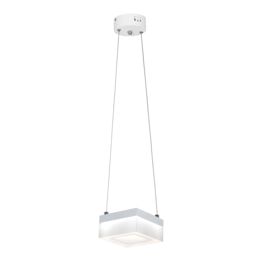 LED chandelier on a string CUBO LED/12W/230V square
