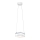 LED chandelier on a string CUBO LED/12W/230V square