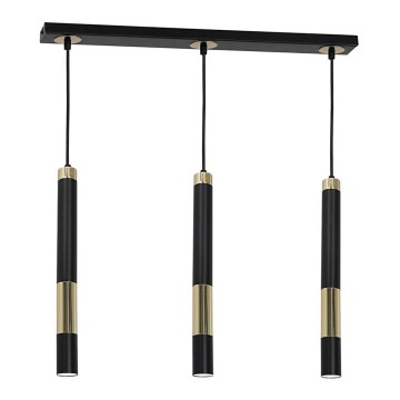LED Chandelier on a string DALLAS 3xGU10/3W/230V