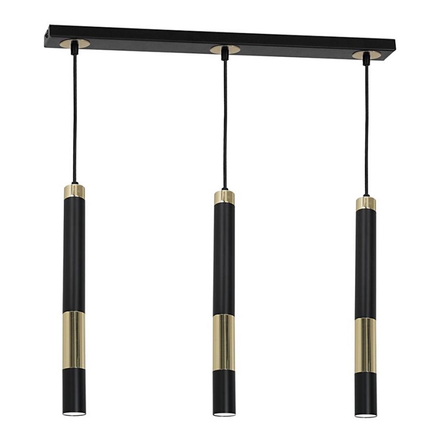 LED Chandelier on a string DALLAS 3xGU10/3W/230V