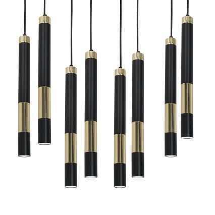 LED Chandelier on a string DALLAS 8xGU10/3W/230V