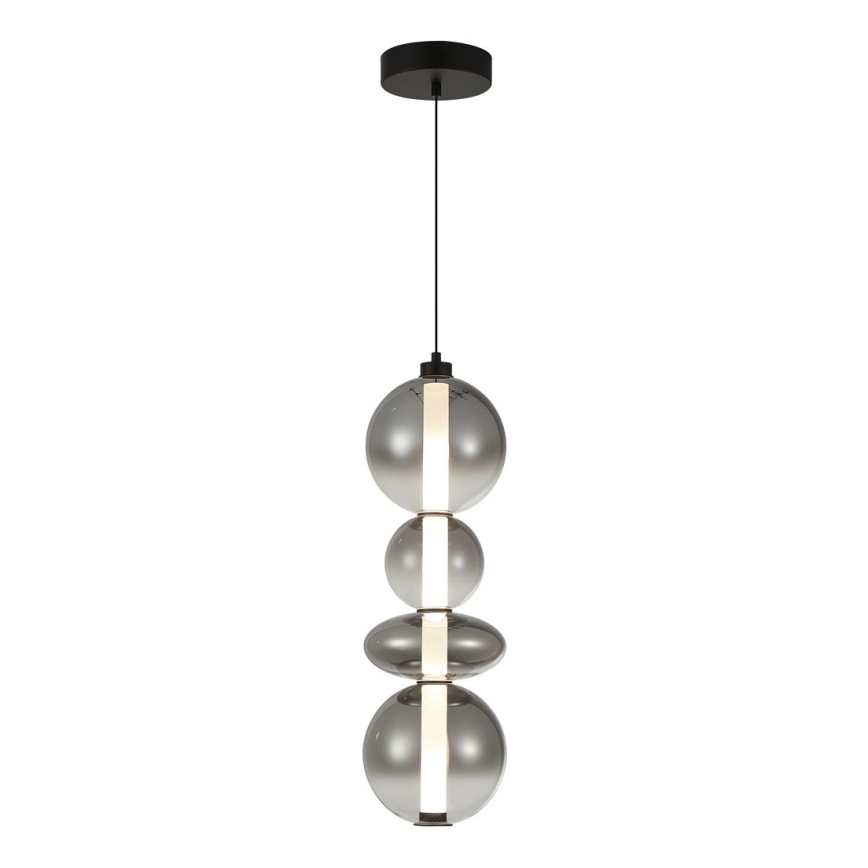 LED Chandelier on a string DAPHNE LED/36W/230V grey