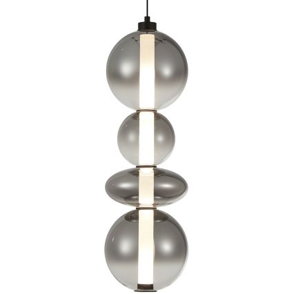 LED Chandelier on a string DAPHNE LED/36W/230V grey