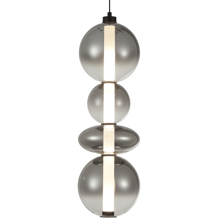 LED Chandelier on a string DAPHNE LED/36W/230V grey
