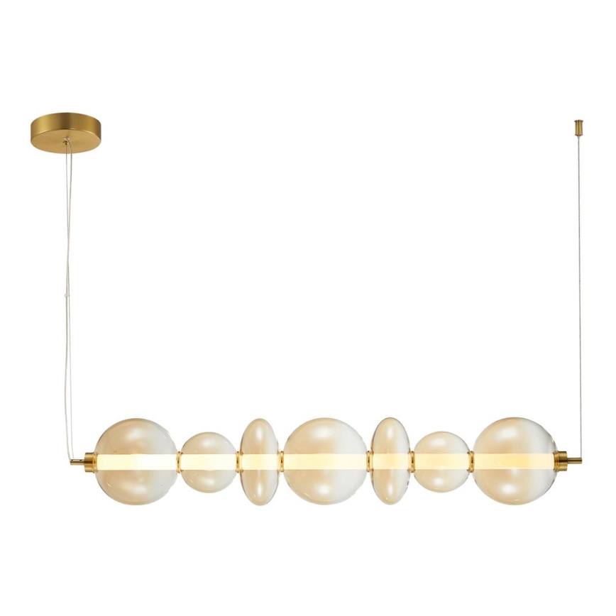 LED Chandelier on a string DAPHNE LED/40W/230V gold