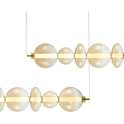 LED Chandelier on a string DAPHNE LED/40W/230V gold
