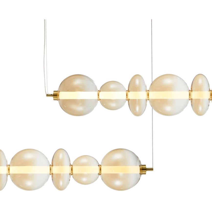 LED Chandelier on a string DAPHNE LED/40W/230V gold