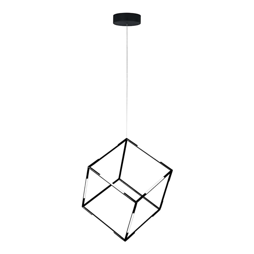 LED Chandelier on a string DICE LED/48W/230V black