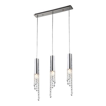 LED Chandelier on a string DUERO 3xLED/3W/230V