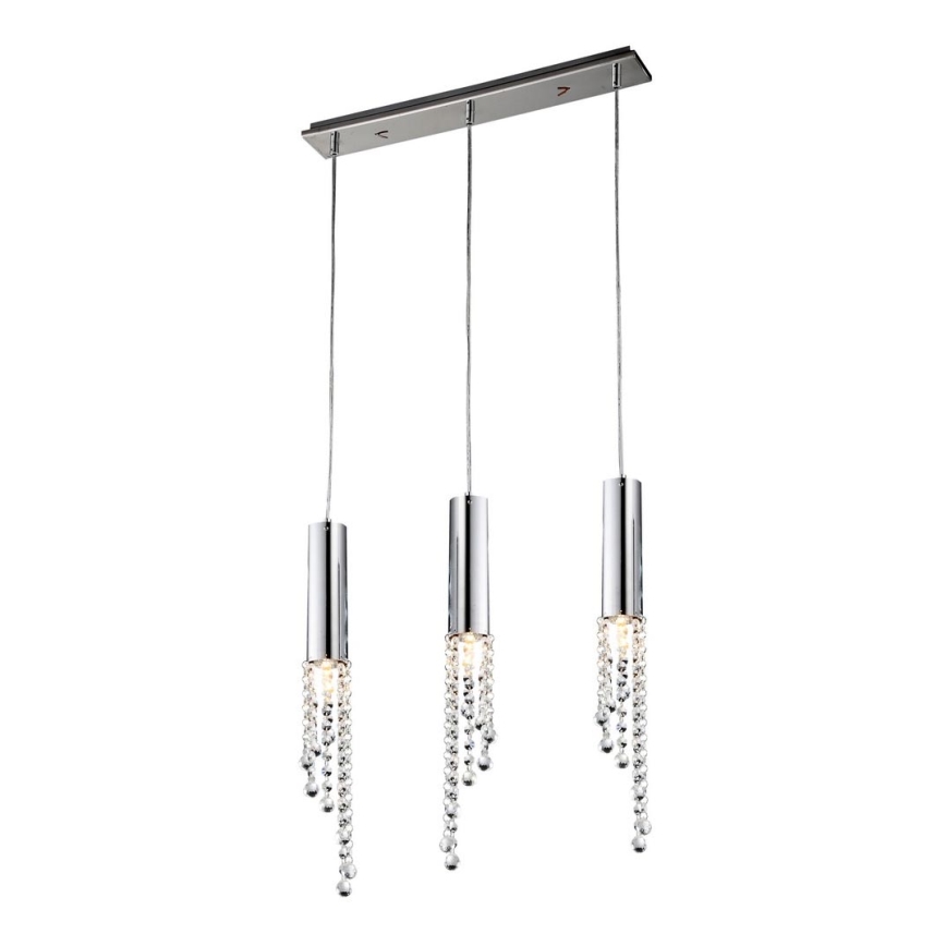 LED Chandelier on a string DUERO 3xLED/3W/230V