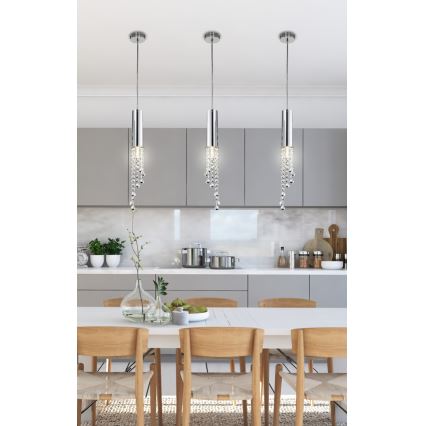 LED Chandelier on a string DUERO LED/3W/230V