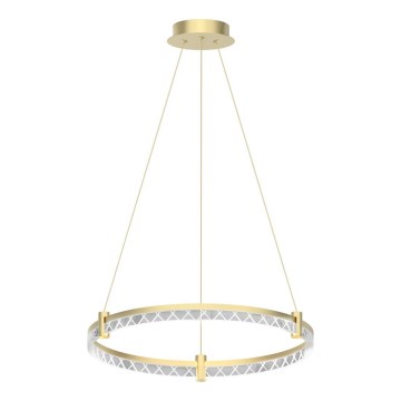 LED Chandelier on a string ELEGANCE LED/36W/230V d. 60 cm gold