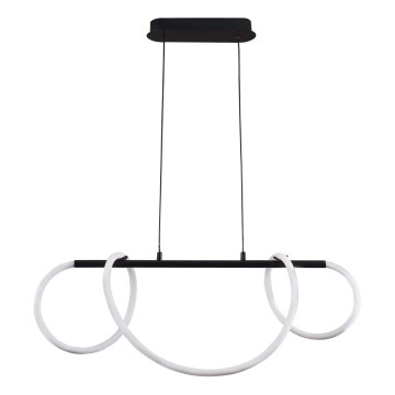 LED Chandelier on a string EMMA LED/38W/230V black