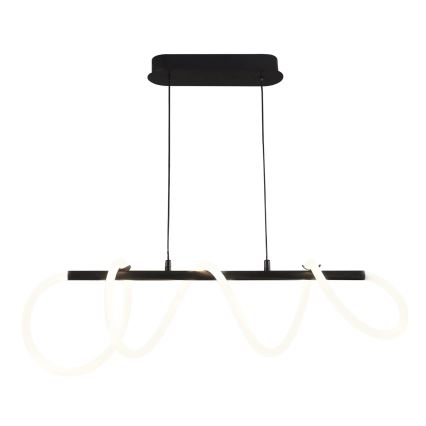 LED Chandelier on a string EMMA LED/38W/230V black