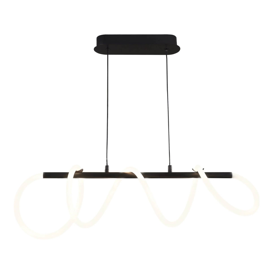 LED Chandelier on a string EMMA LED/38W/230V black