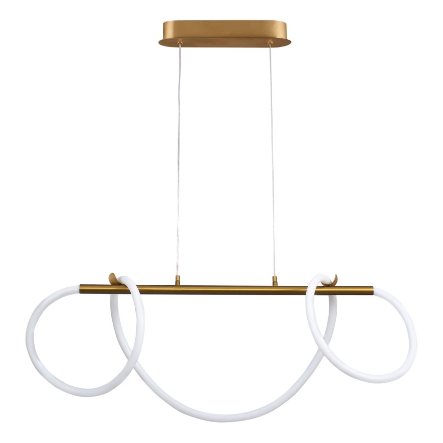 LED Chandelier on a string EMMA LED/38W/230V gold