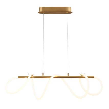 LED Chandelier on a string EMMA LED/38W/230V gold