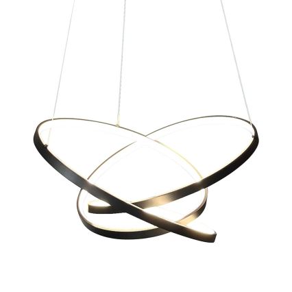 LED Chandelier on a string EMPOLI LED/55W/230V black